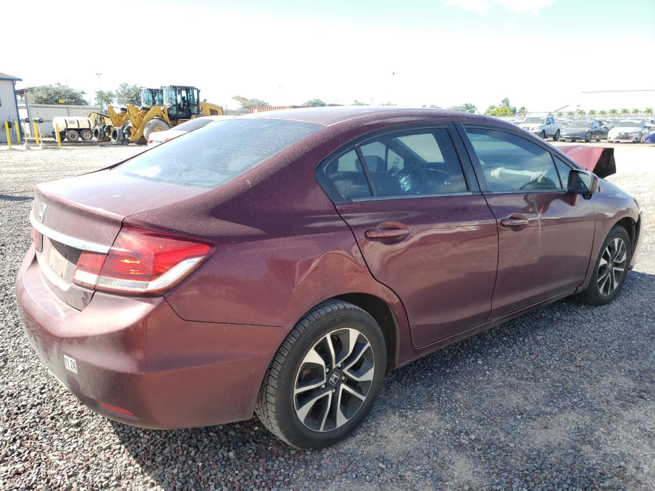 2015 HONDA Civic VIN 2HGFB2F81FH526768 photo 3