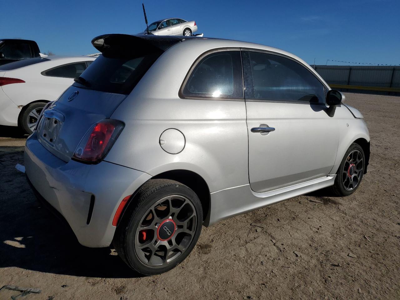2013 FIAT 500 VIN 3C3CFFHH4DT746358 photo 3
