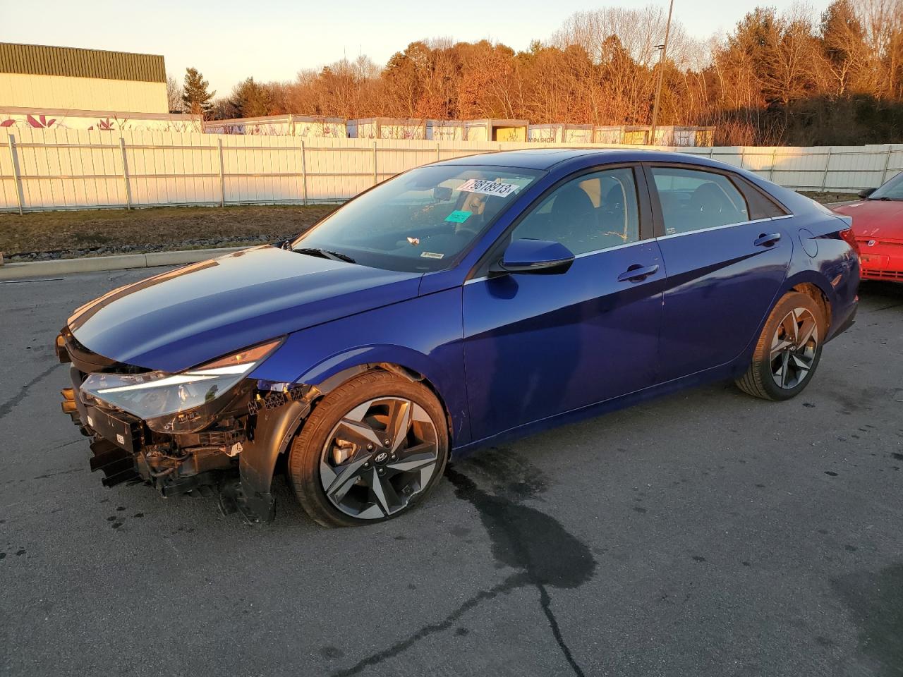 2022 HYUNDAI Elantra VIN KMHLN4AG6NU338807 photo 1