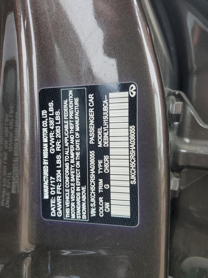 2017 Infiniti Qx30 VIN SJKCH5CR5HA036055 photo 12