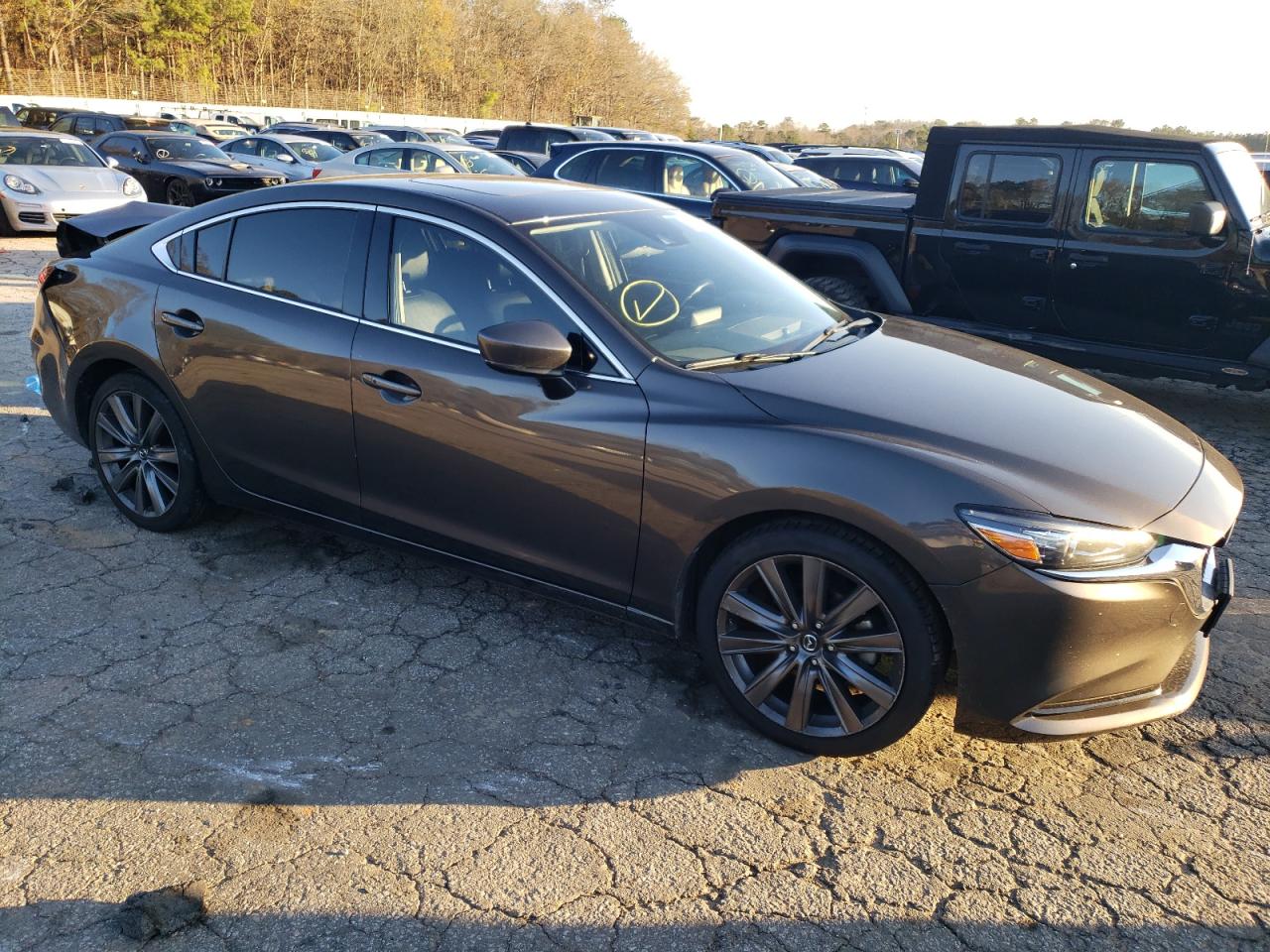 2018 MAZDA 6 VIN JM1GL1VM1J1312945 photo 4
