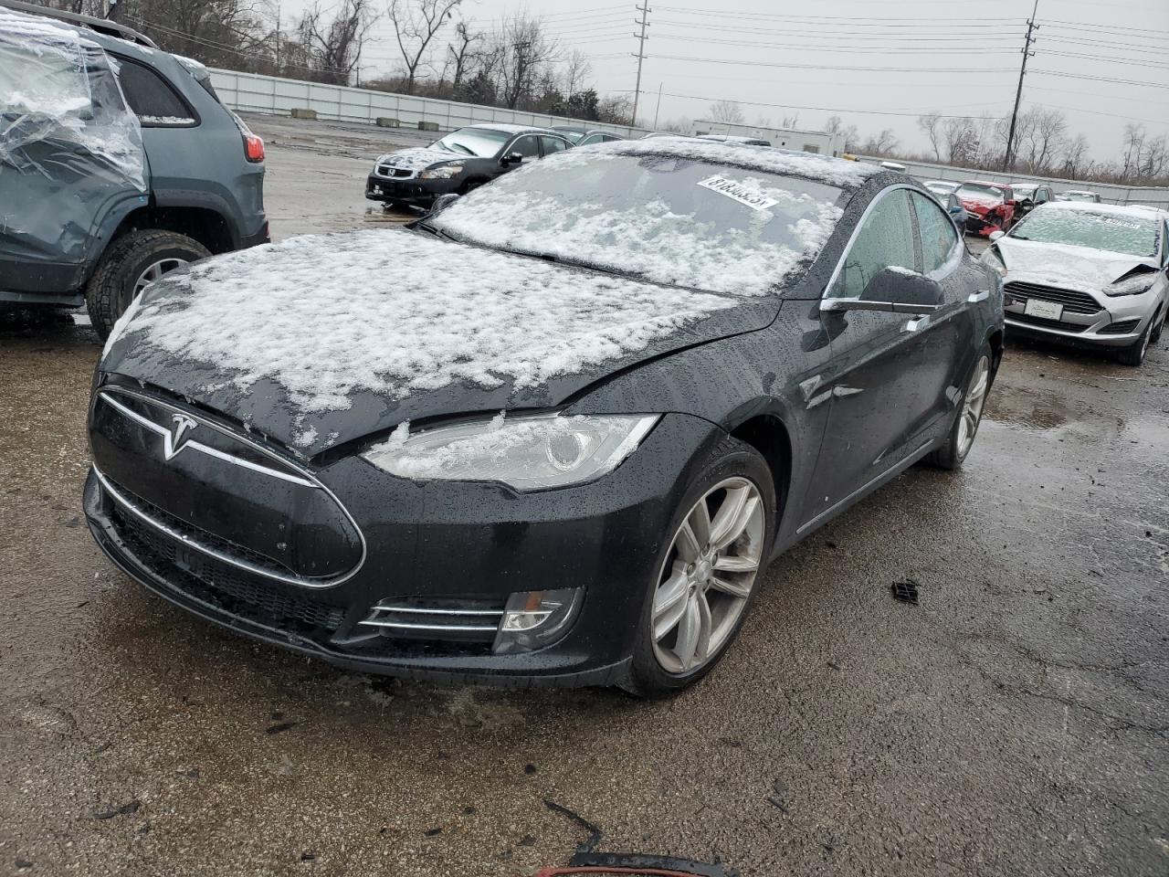 2014 TESLA Model s VIN 5YJSA1H12EFP62439 photo 1