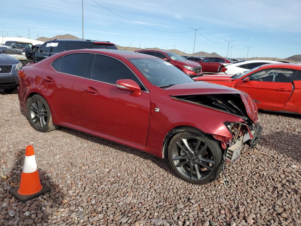 2013 Lexus Is VIN JTHBF5C2XD5188051 photo 4