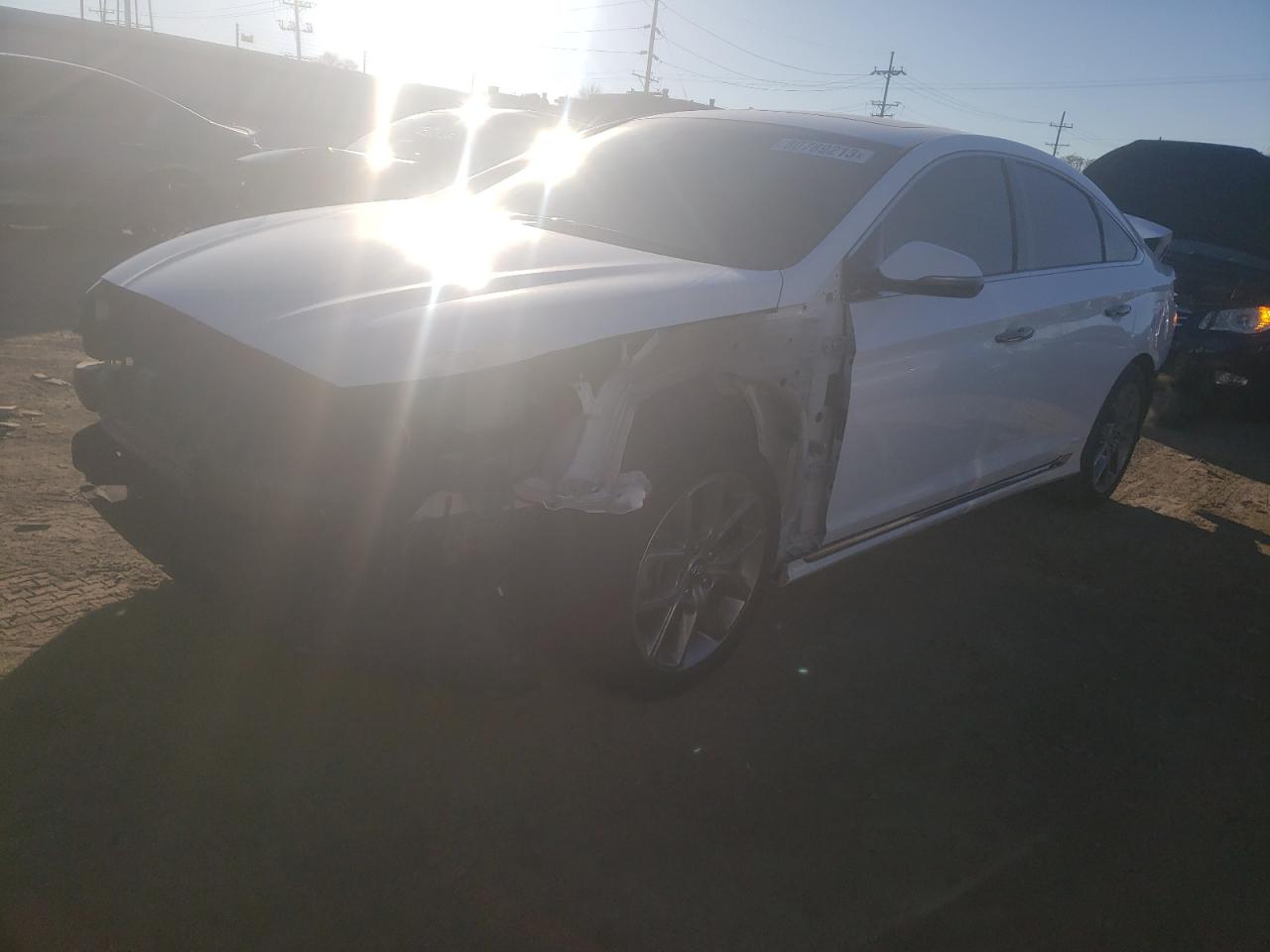 2018 HYUNDAI Sonata VIN 5NPE34AB4JH658087 photo 1