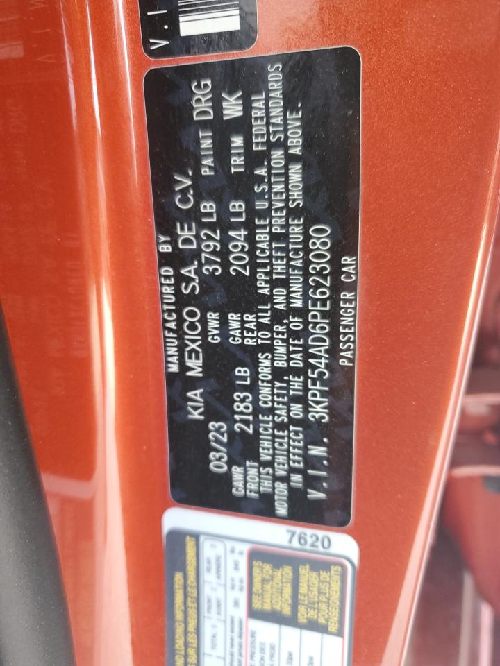 2023 KIA Forte VIN 3KPF54AD6PE623080 photo 12