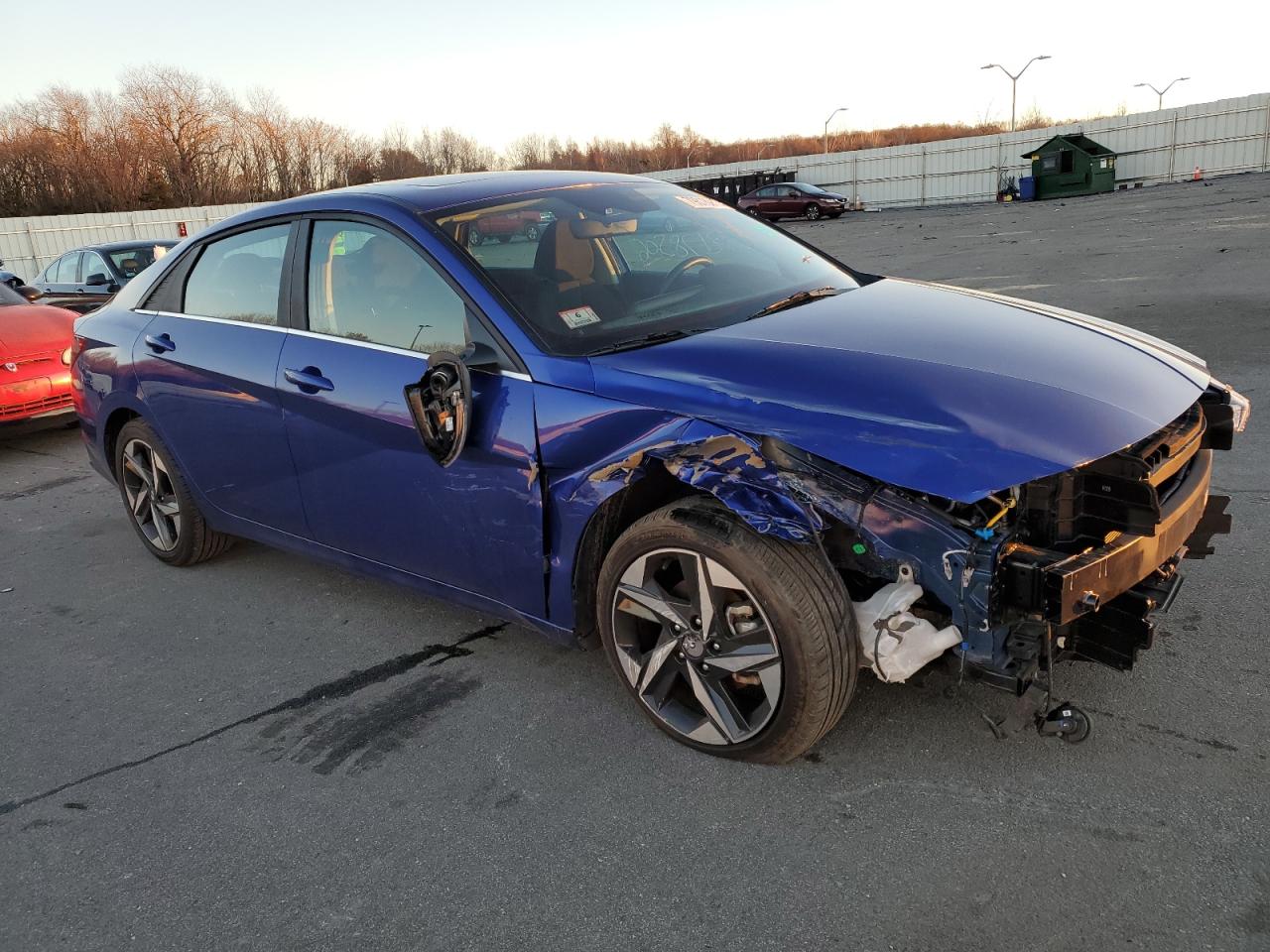 2022 HYUNDAI Elantra VIN KMHLN4AG6NU338807 photo 4