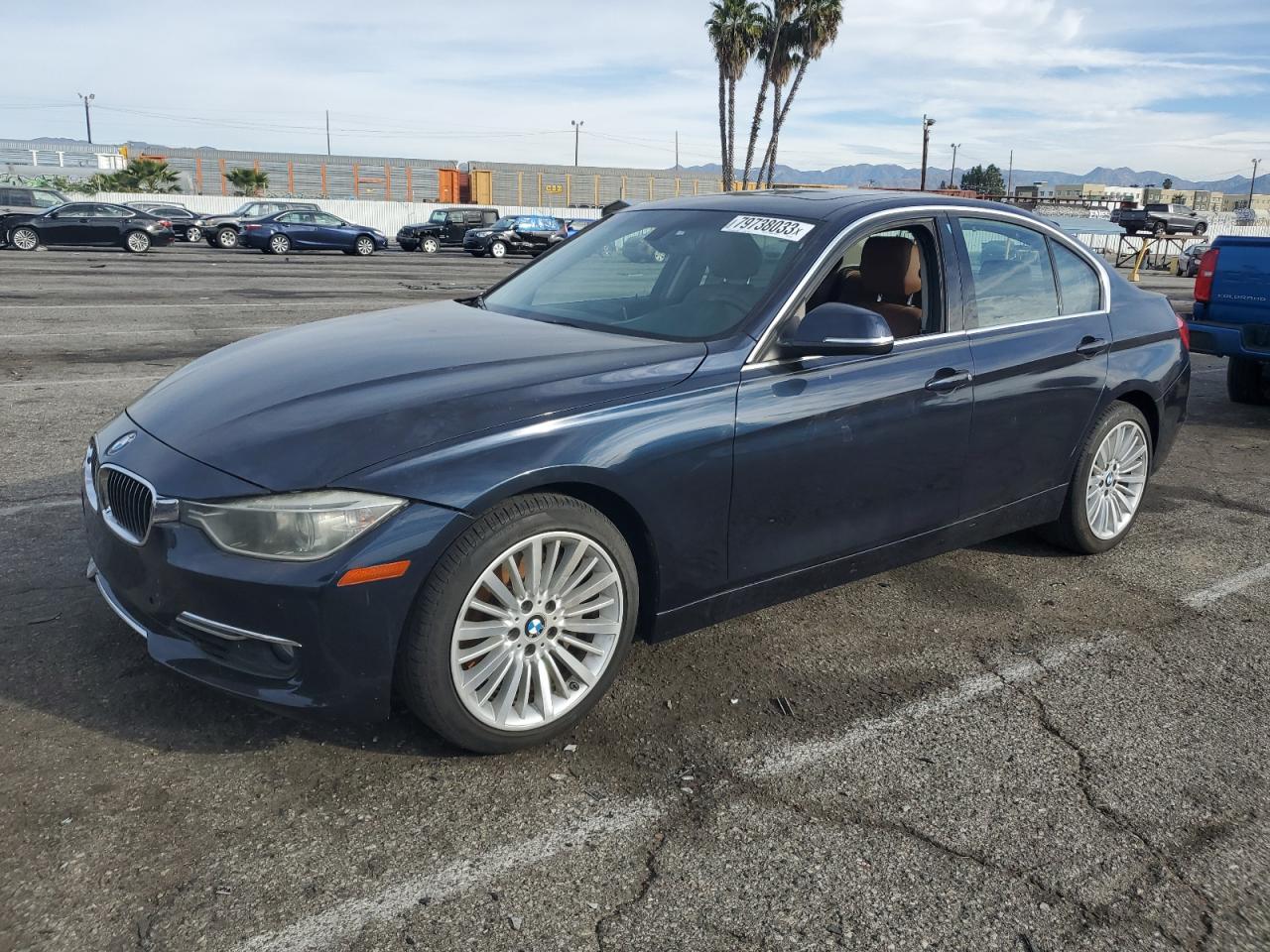 2014 BMW 3 series VIN WBA3A9C52EF479724 photo 1