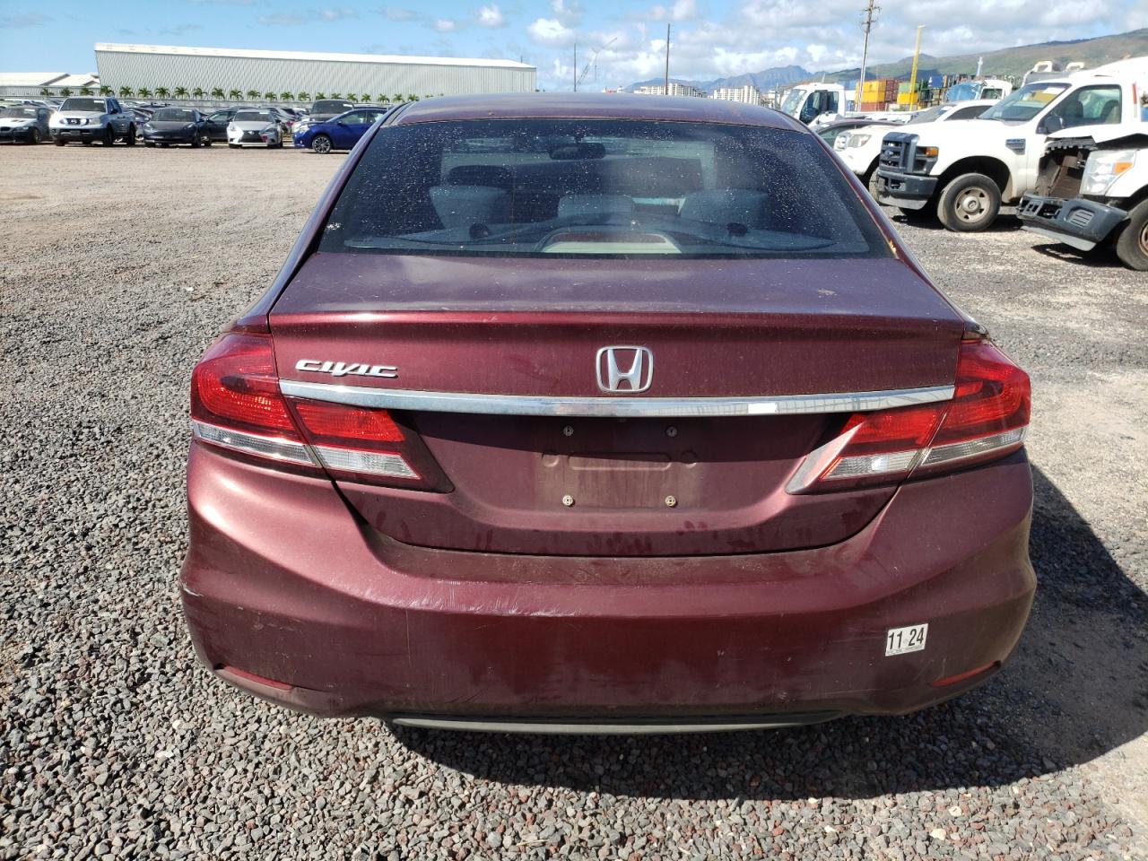 2015 HONDA Civic VIN 2HGFB2F81FH526768 photo 6