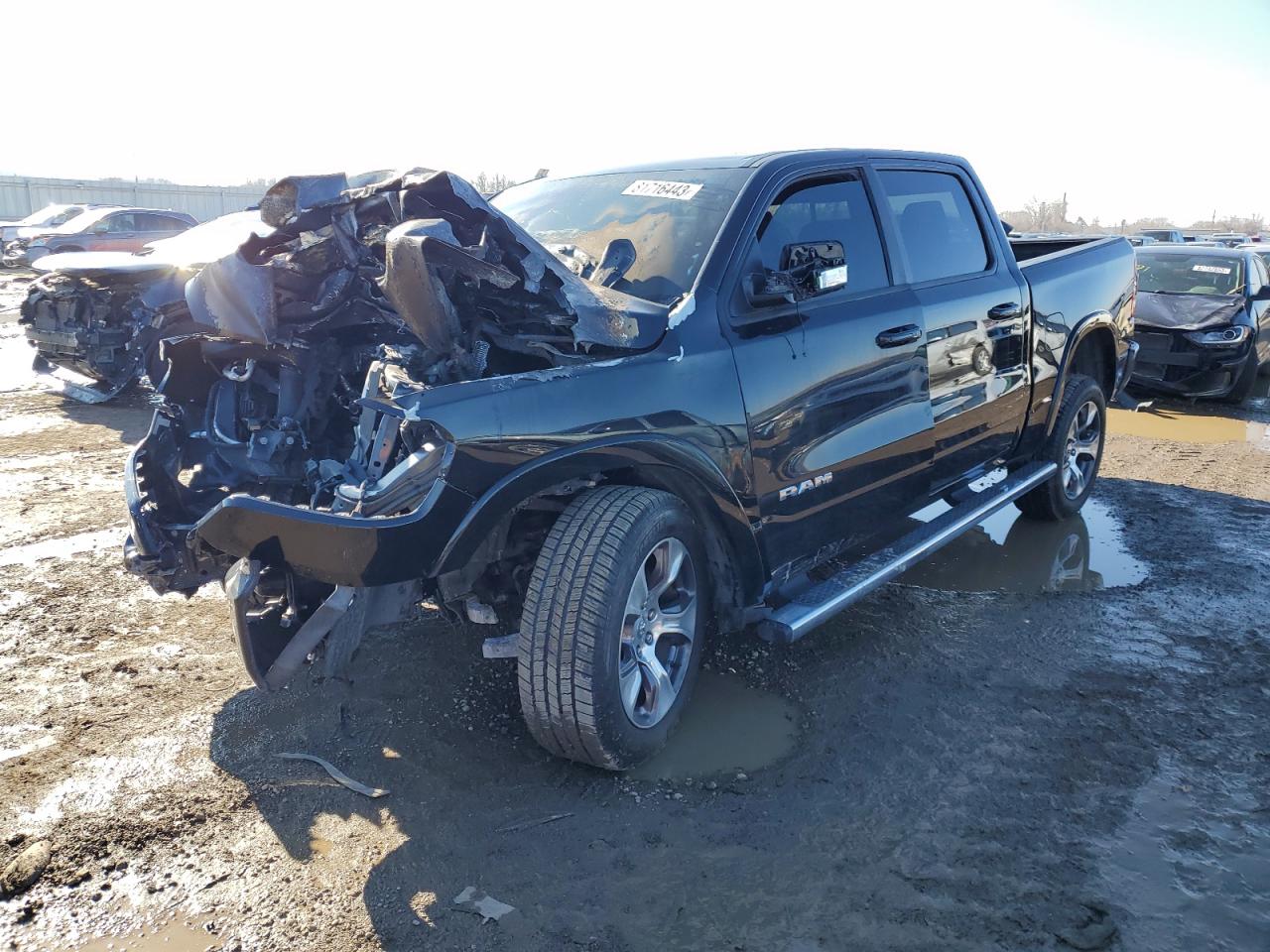 2019 RAM 1500 VIN 1C6SRFJT3KN580609 photo 1
