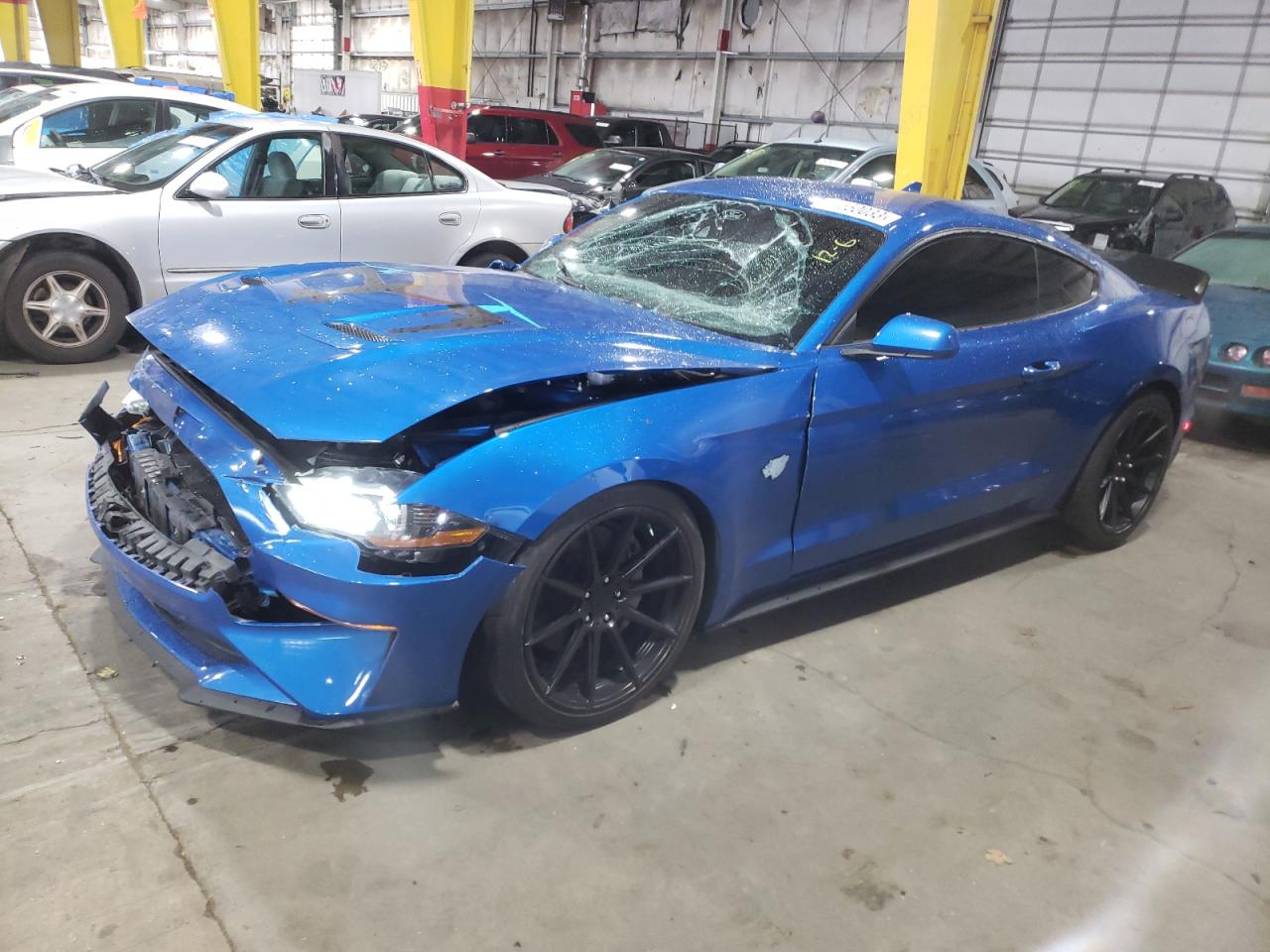 2021 FORD Mustang VIN 1FA6P8CF1M5125835 photo 1