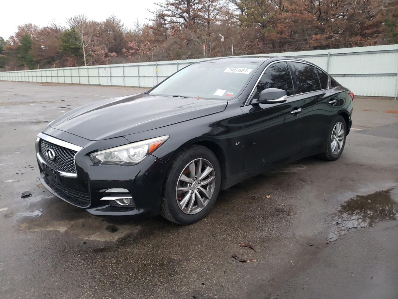 2015 INFINITI Q50 VIN JN1BV7AR9FM399110 photo 1