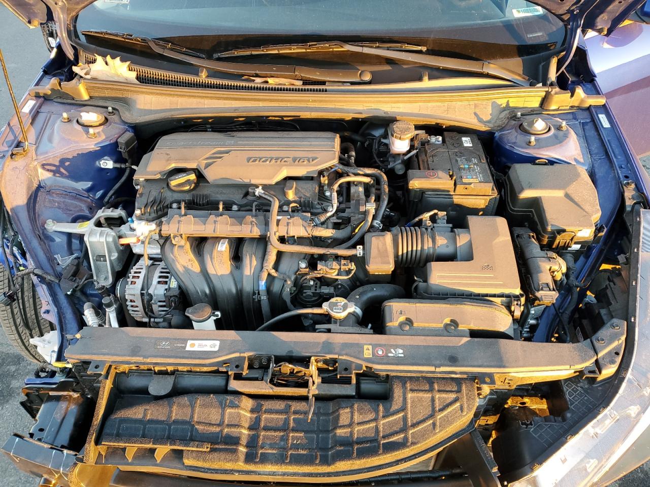 2022 HYUNDAI Elantra VIN KMHLN4AG6NU338807 photo 11