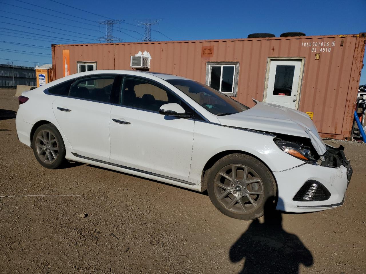 2018 HYUNDAI Sonata VIN 5NPE34AB3JH693901 photo 4