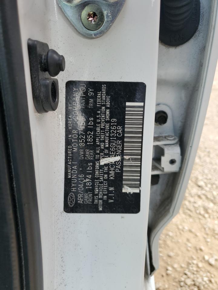 2016 Hyundai Accent VIN KMHCT4AE6GU132619 photo 12