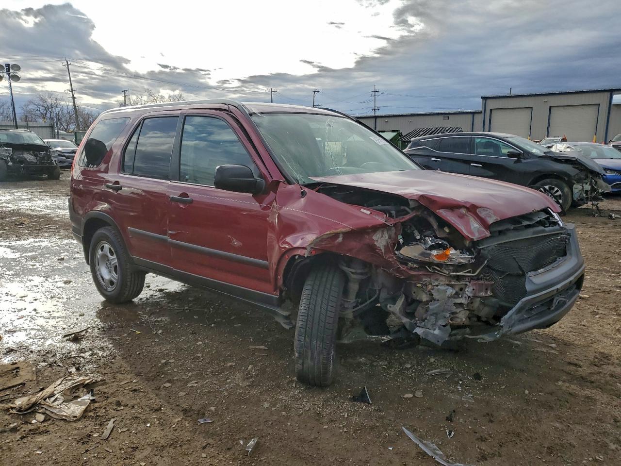 2005 Honda Crv VIN SHSRD68535U308991 photo 4