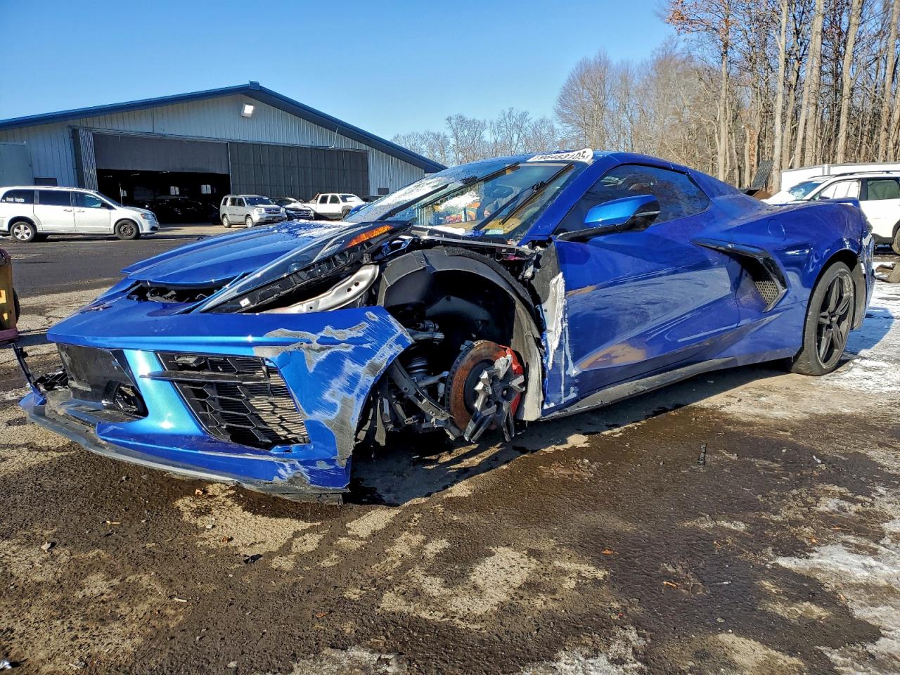 2021 Chevrolet Corvette VIN 1G1YC3D47M5109212 photo 1