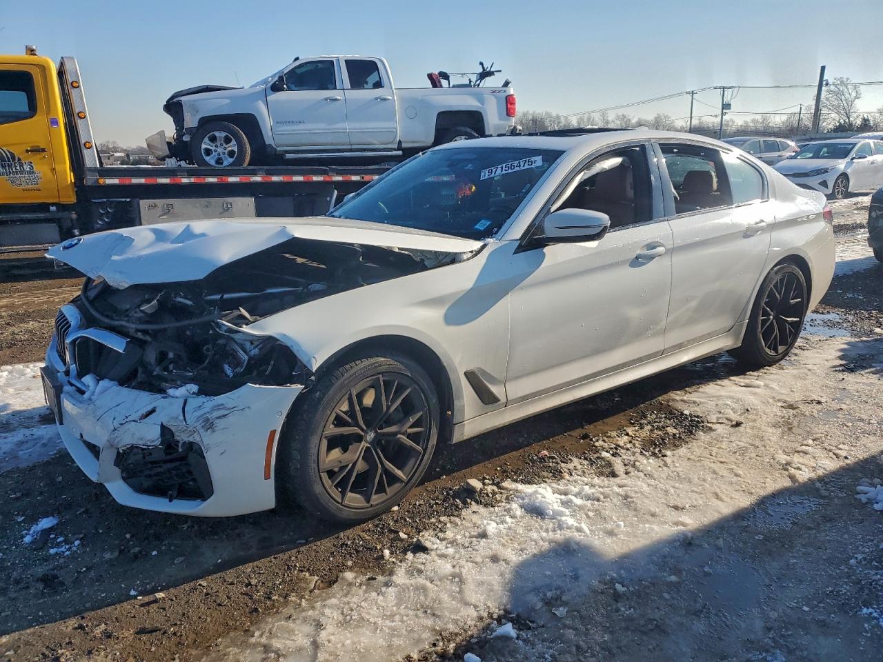 2021 BMW 5 series VIN WBA73BJ01MCF50893 photo 1