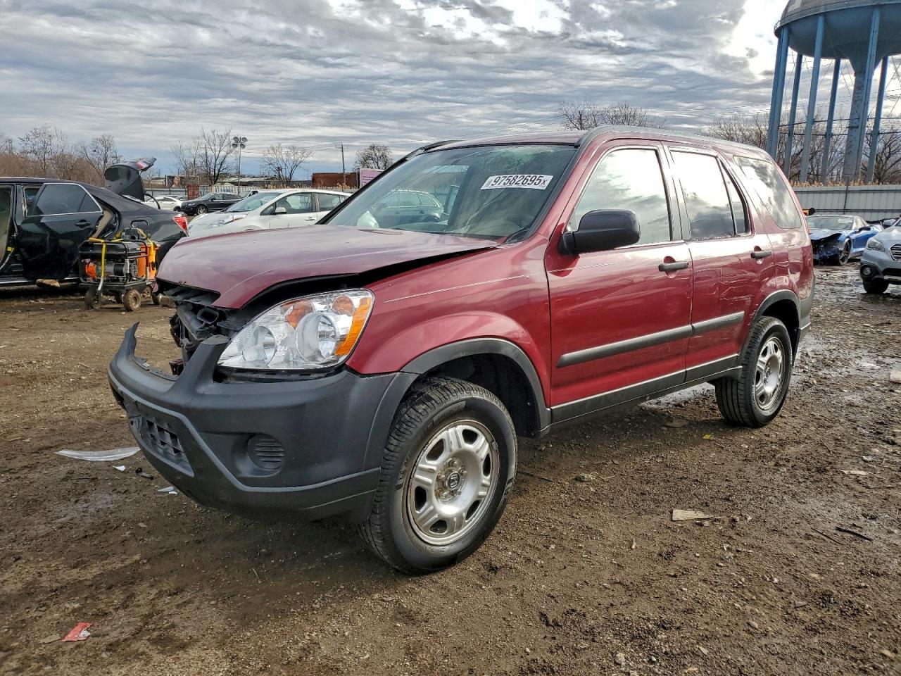 2005 Honda Crv VIN SHSRD68535U308991 photo 1