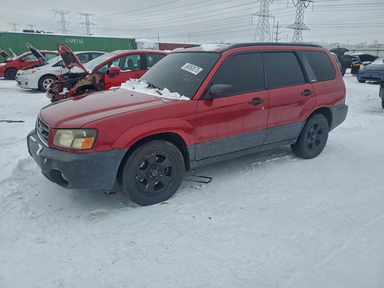 2004 Subaru Forester VIN JF1SG63604H718314 photo 1