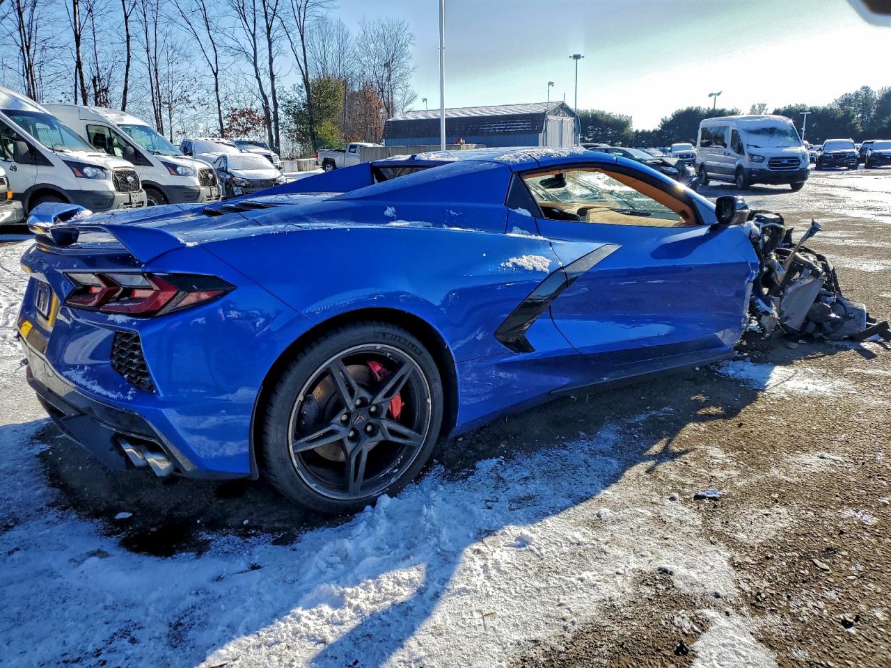 2021 Chevrolet Corvette VIN 1G1YC3D47M5109212 photo 3