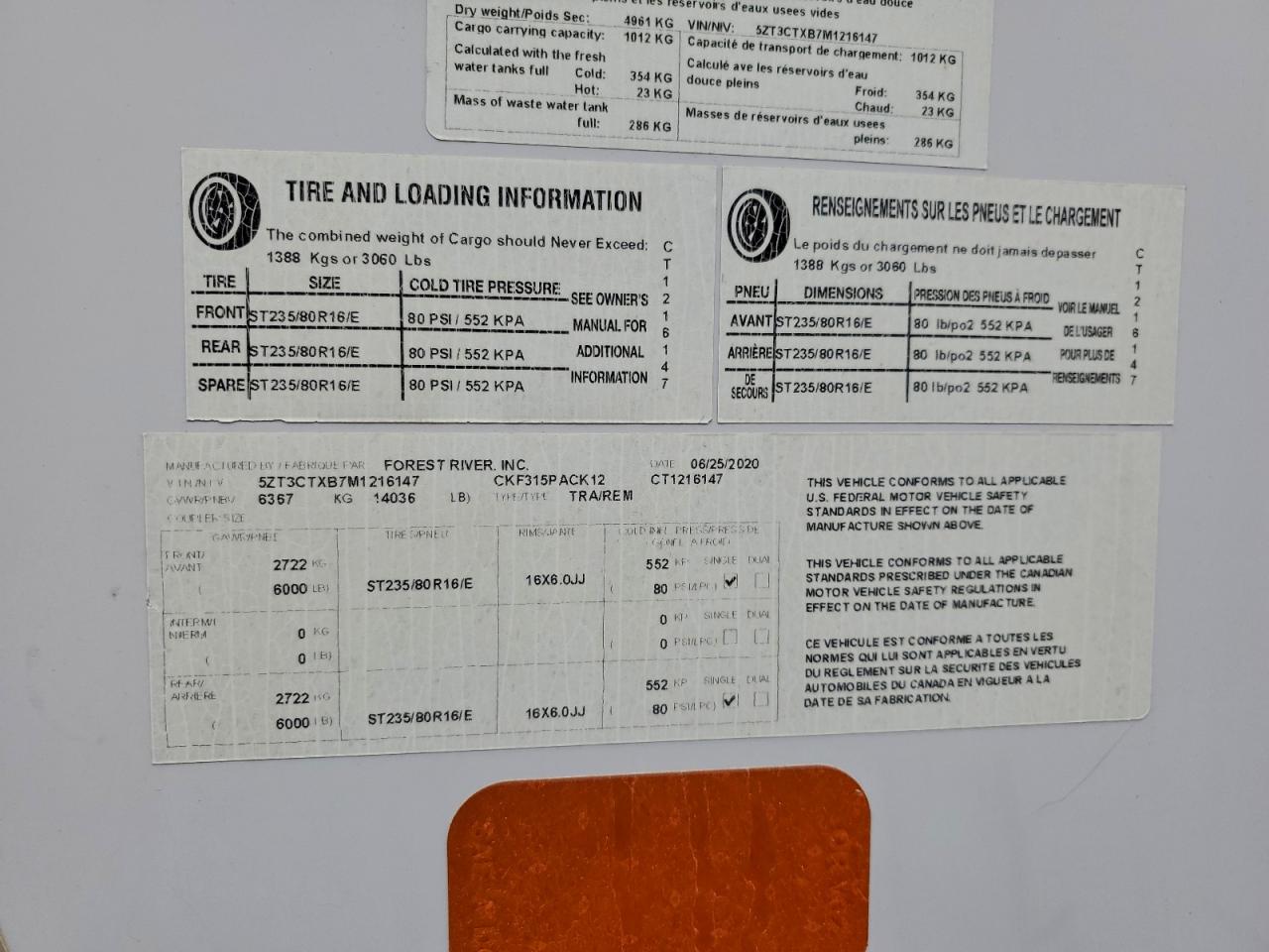 2021 FOREST All models VIN 5ZT3CTXB7M1216147 photo 10