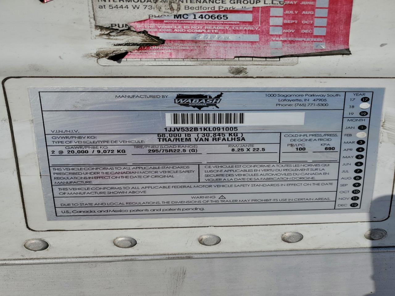 2019 WABA All models VIN 1JJV532B1KL091005 photo 10