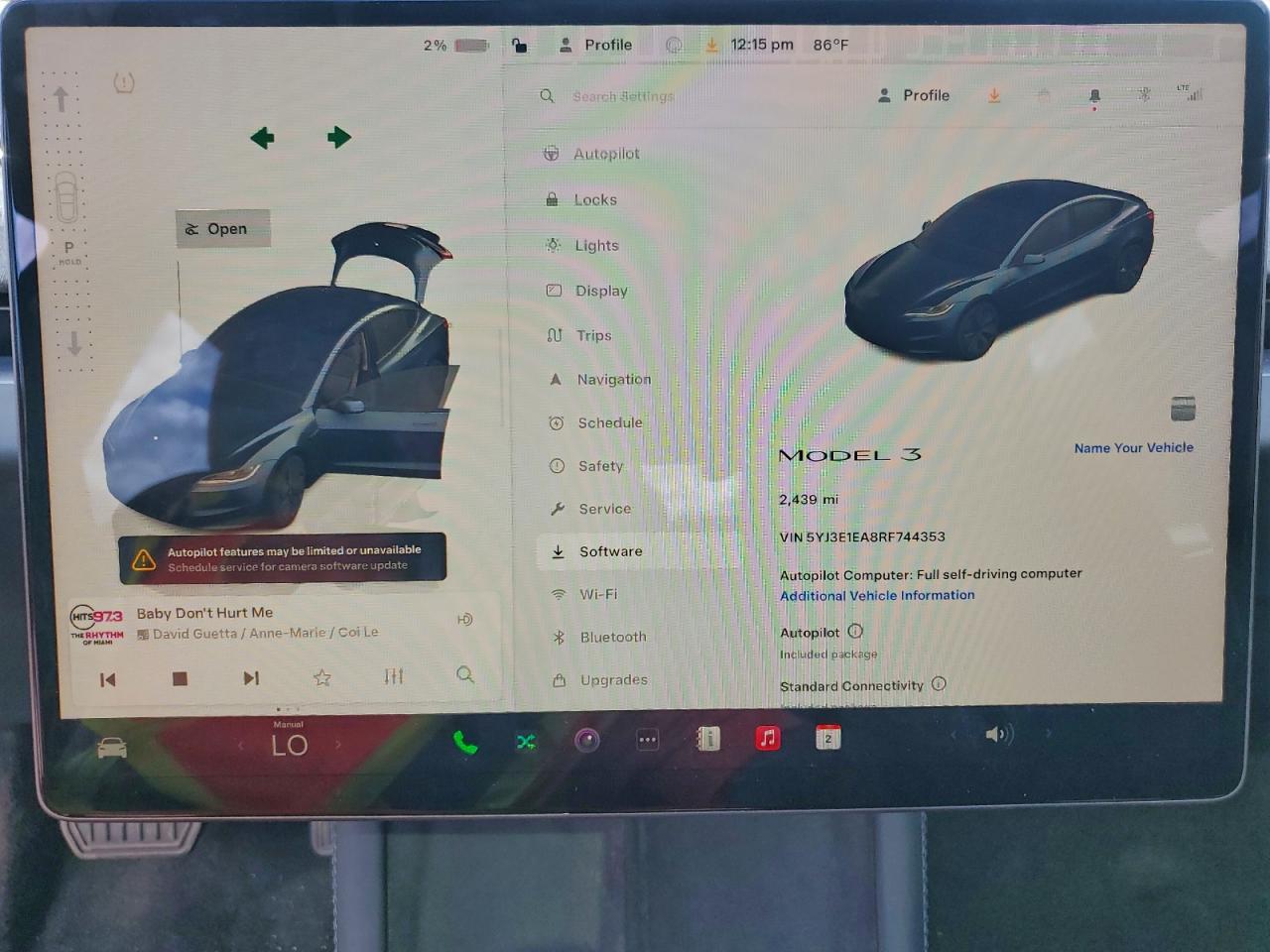 2024 Tesla Model 3 VIN 5YJ3E1EA8RF744353 photo 9