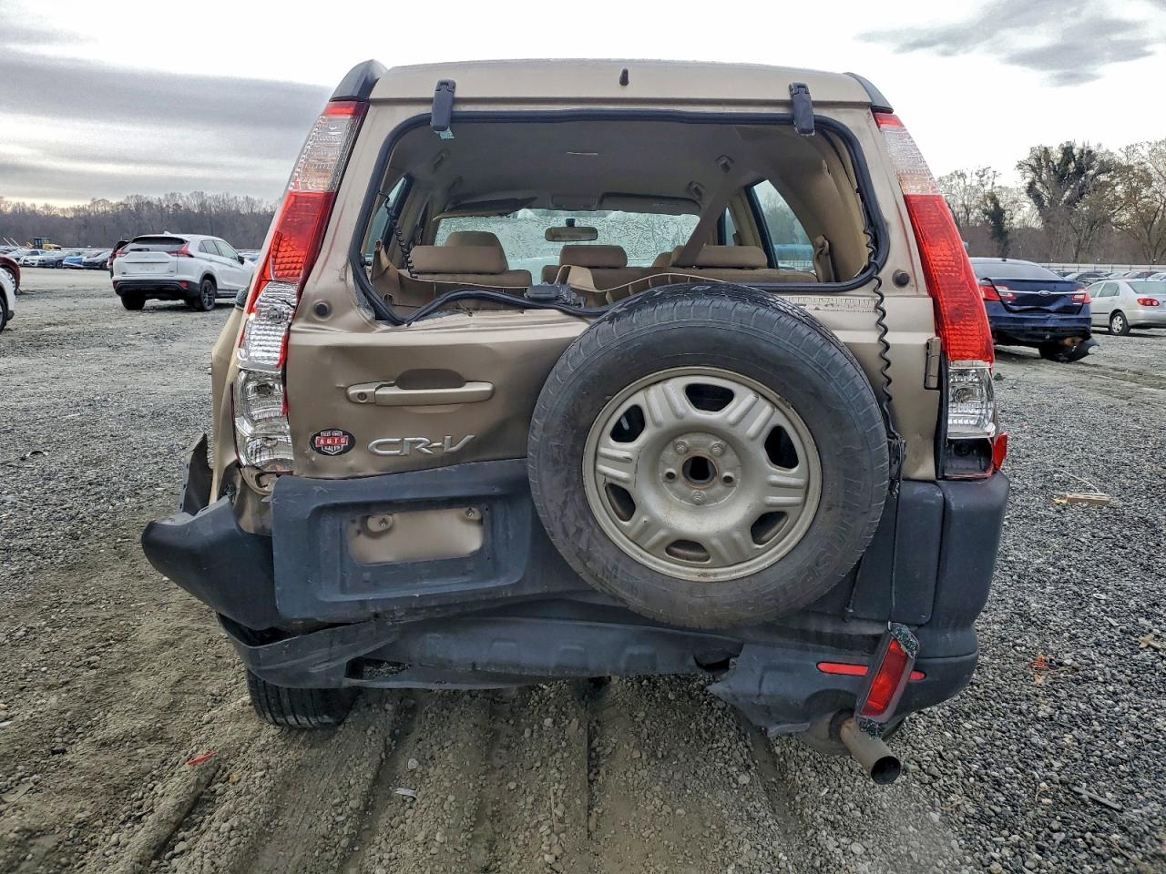 2006 Honda Crv VIN SHSRD785X6U424535 photo 6