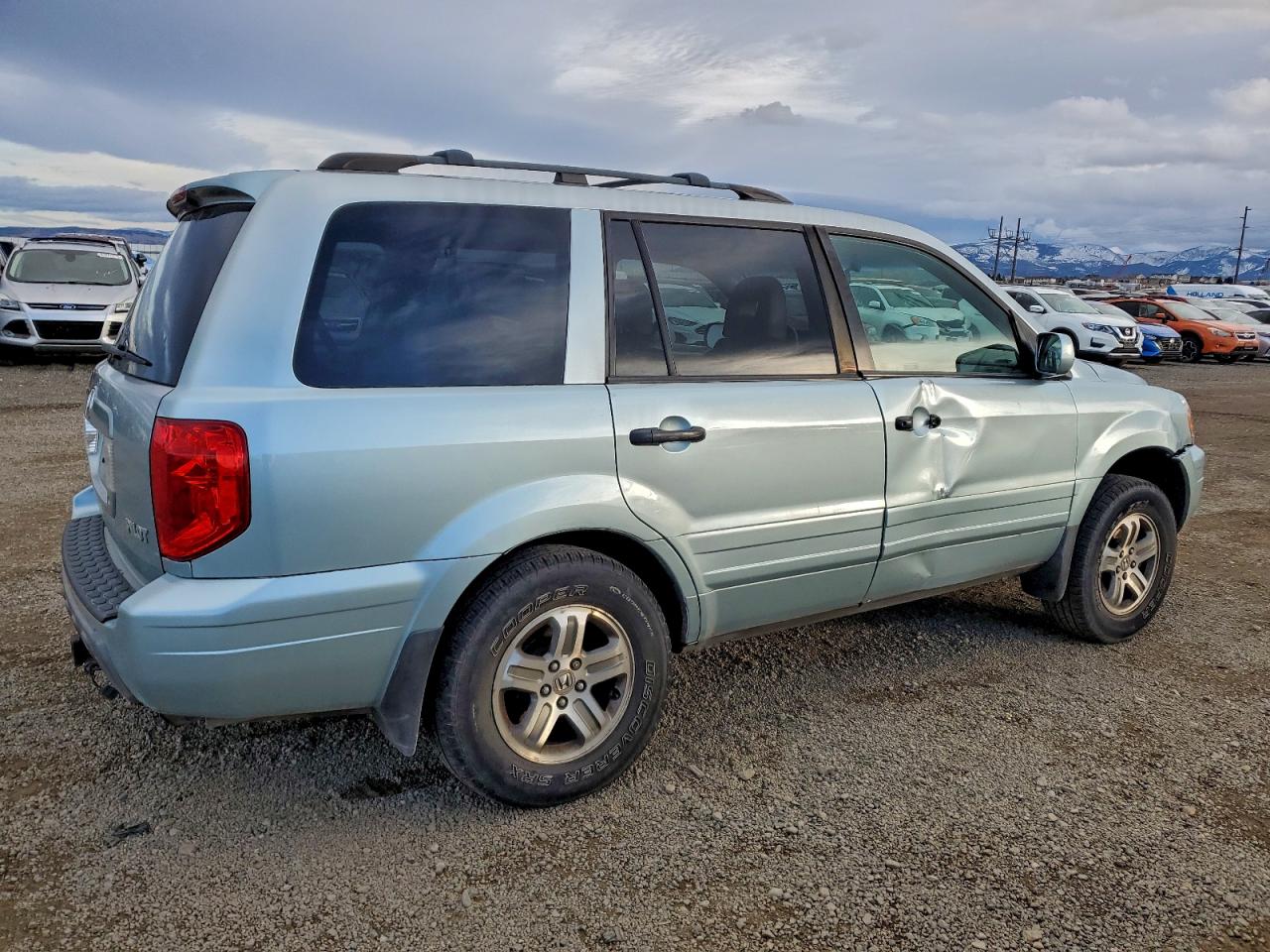 2003 HONDA Pilot VIN 2HKYF18633H514531 photo 3