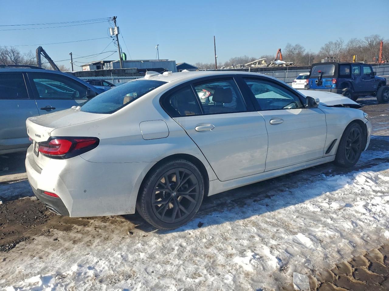 2021 BMW 5 series VIN WBA73BJ01MCF50893 photo 3