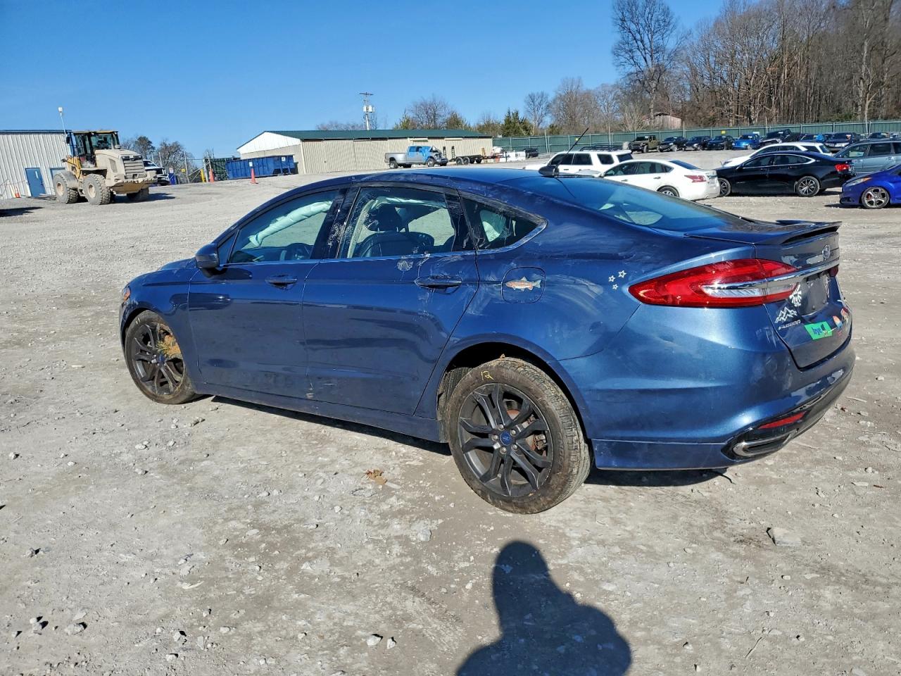 2018 Ford Fusion VIN 3FA6P0H90JR254081 photo 2