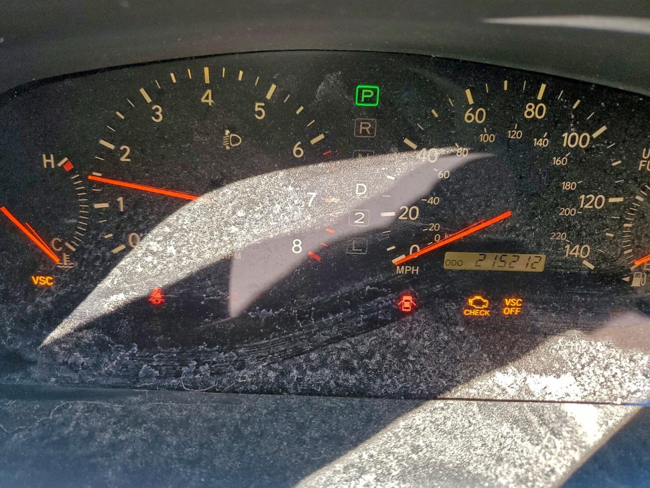 2000 LEXUS Es300 VIN JT8BF28G5Y5084415 photo 9