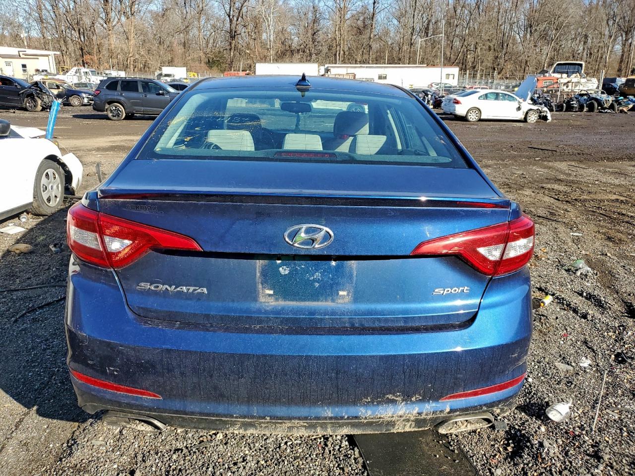 2015 HYUNDAI Sonata VIN 5NPE34AFXFH031887 photo 6