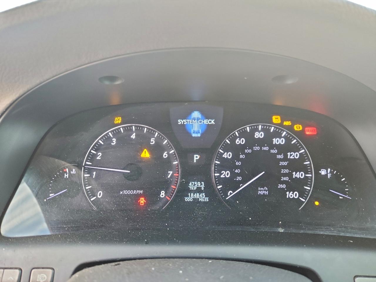 2007 Lexus Ls460 VIN JTHBL46F075040061 photo 9