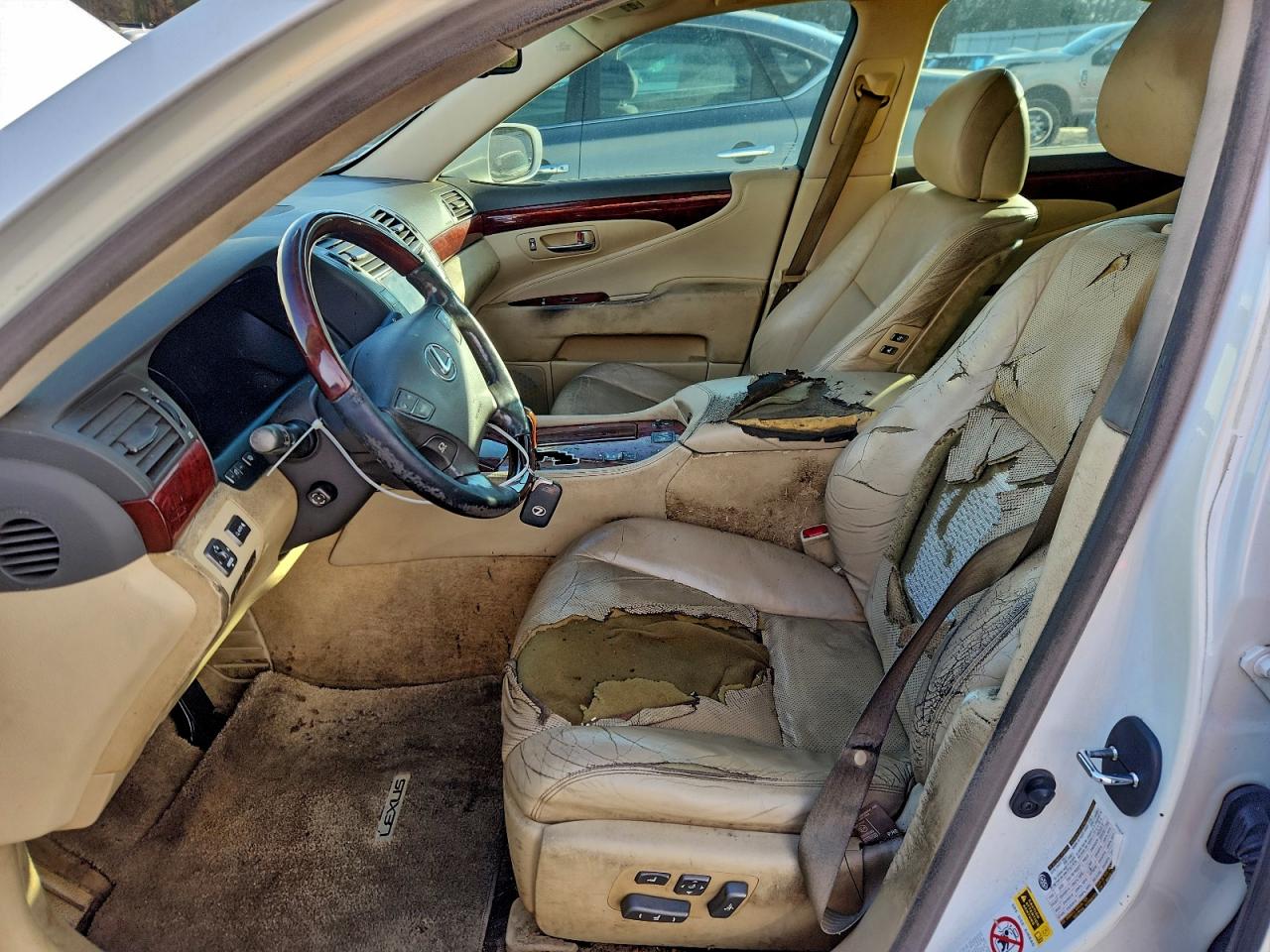 2007 Lexus Ls460 VIN JTHBL46F075040061 photo 7