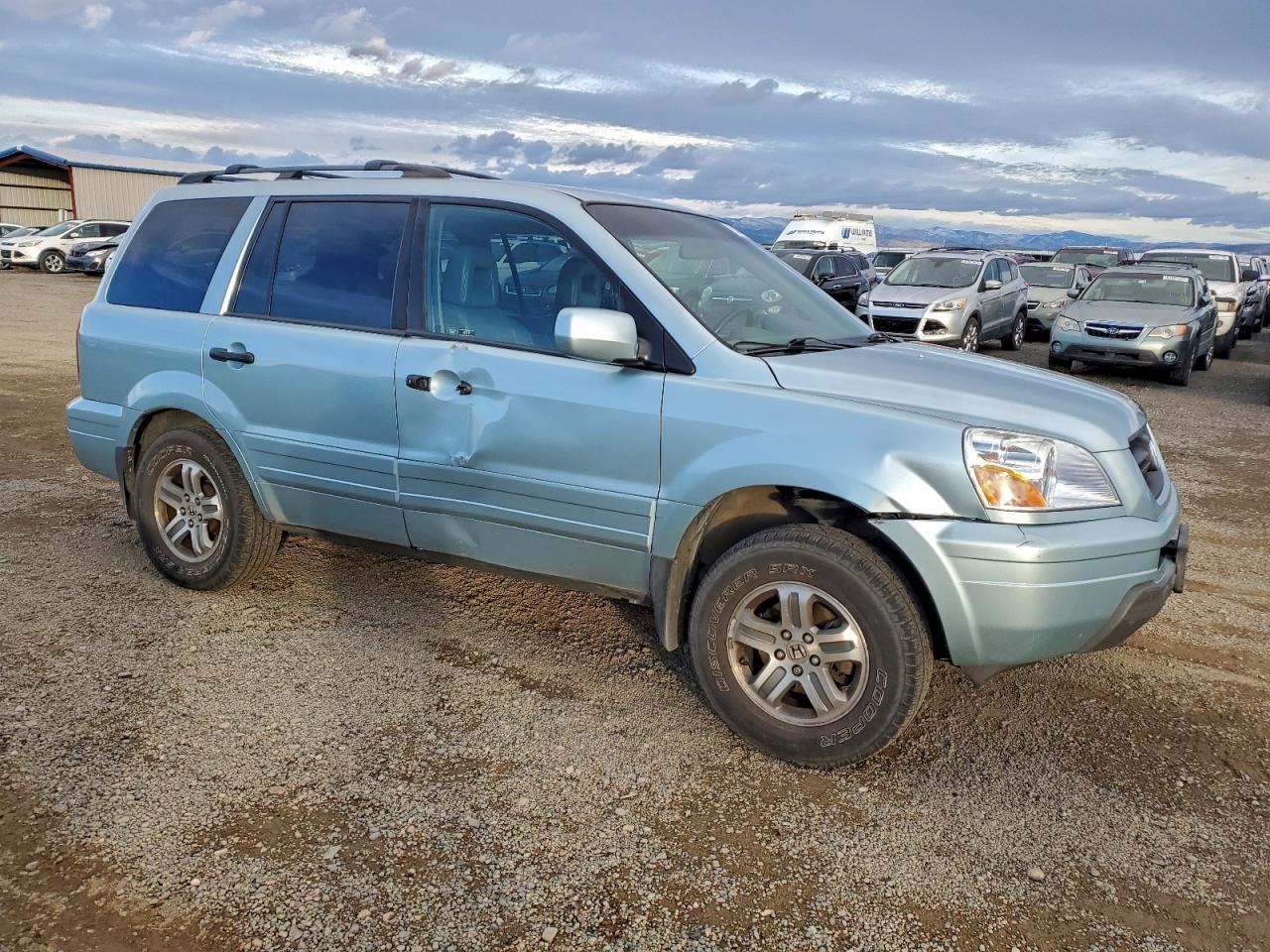2003 HONDA Pilot VIN 2HKYF18633H514531 photo 4