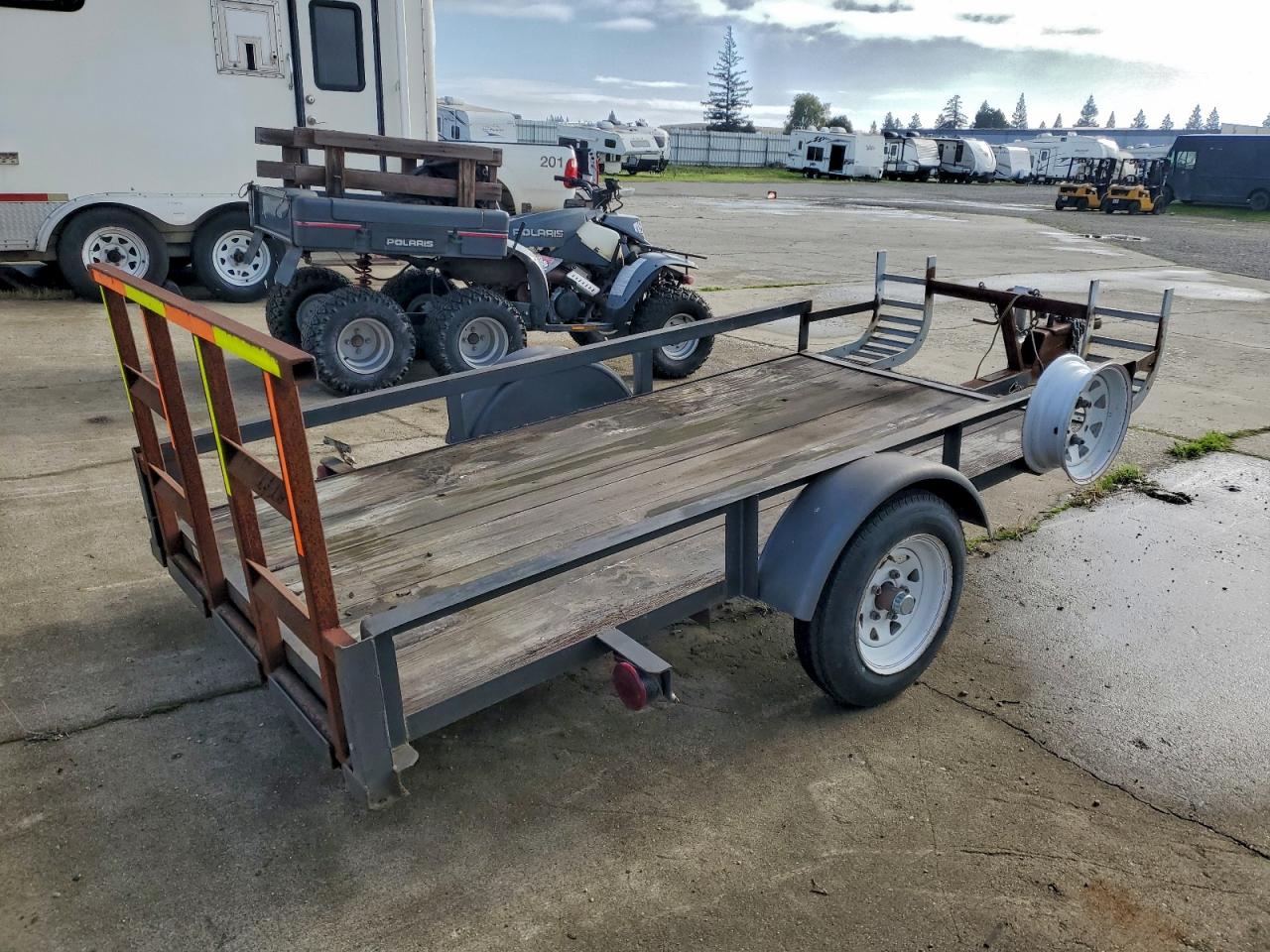 1989 TEXAS BRAGG 4X8LB UTILITY TRAILER VIN 17XFB081XK1893145 photo 5