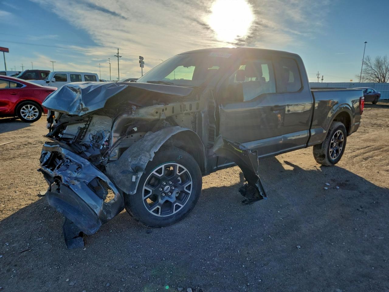 2024 FORD F150 stx VIN 1FTEX2LP8RKE57095 photo 1