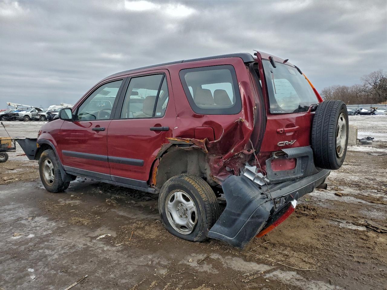 2003 Honda Crv VIN JHLRD78453C029575 photo 2