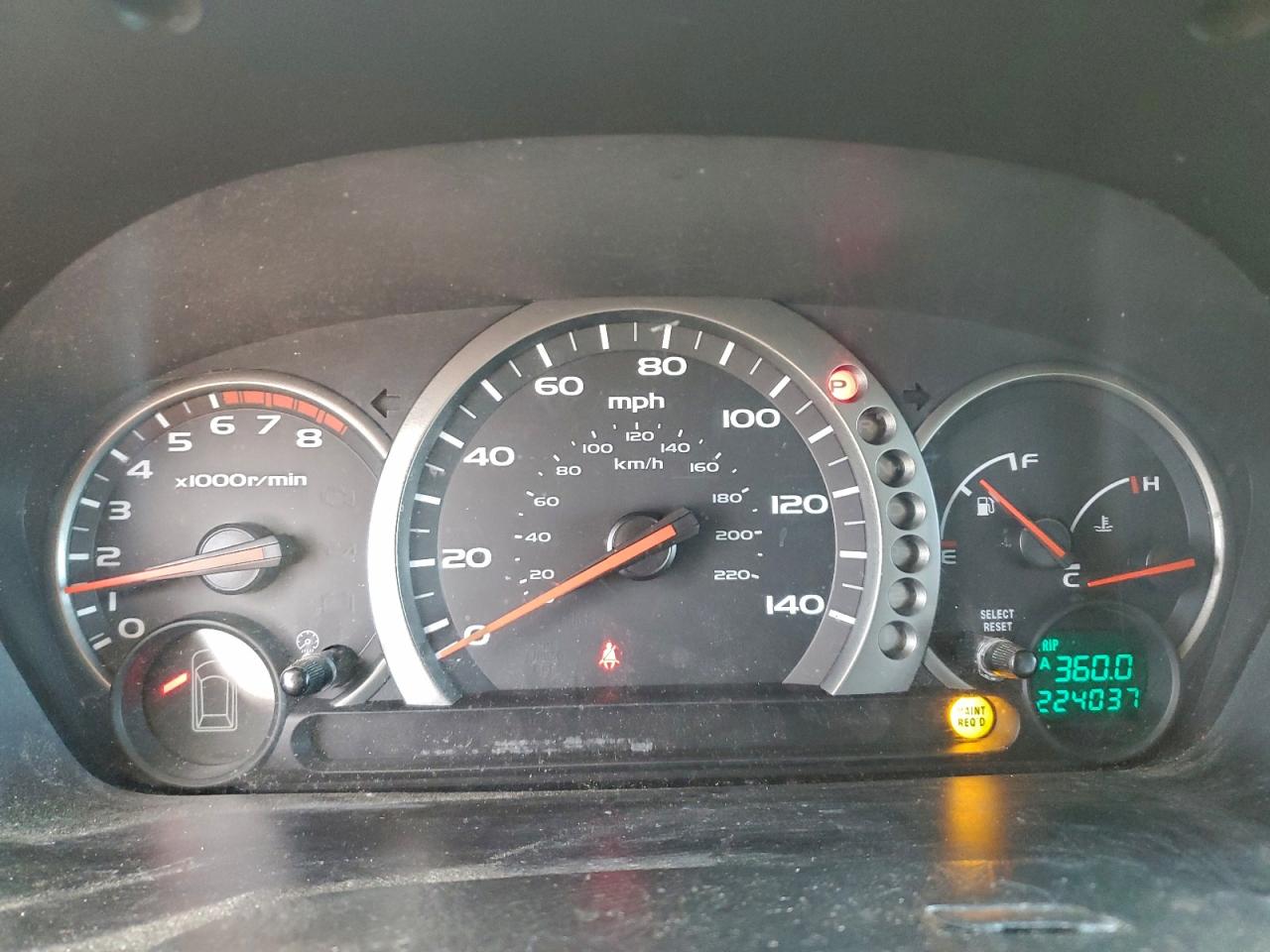 2003 HONDA Pilot VIN 2HKYF18633H514531 photo 9