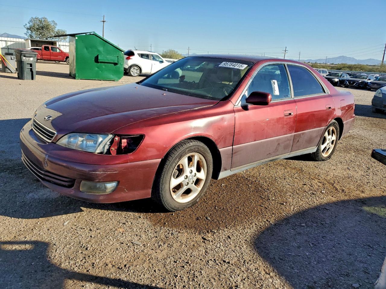 2000 LEXUS Es300 VIN JT8BF28G5Y5084415 photo 1