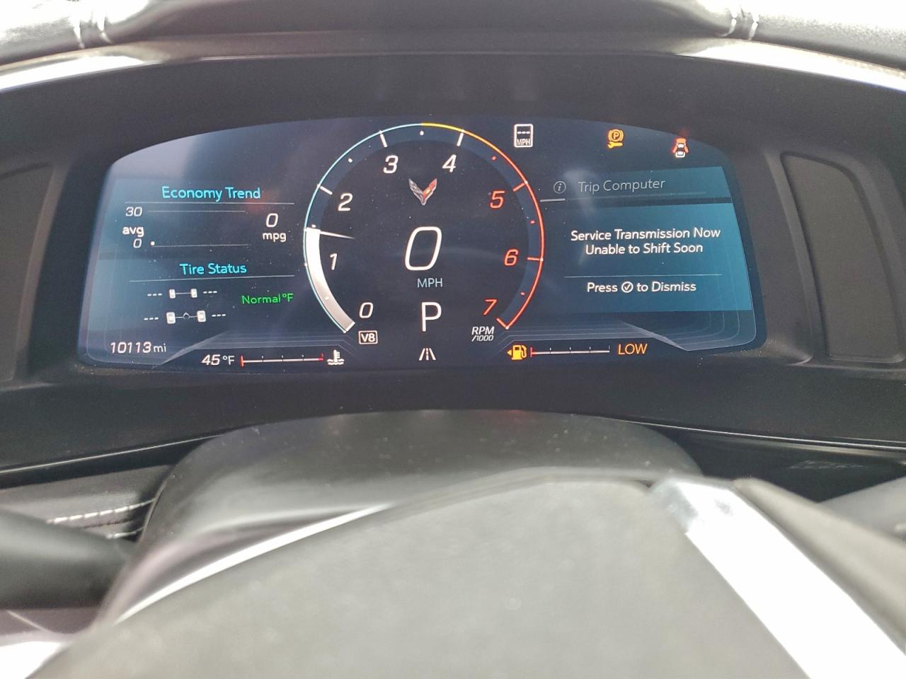 2021 CHEV Corvette VIN 1G1YB3D45M5118364 photo 9