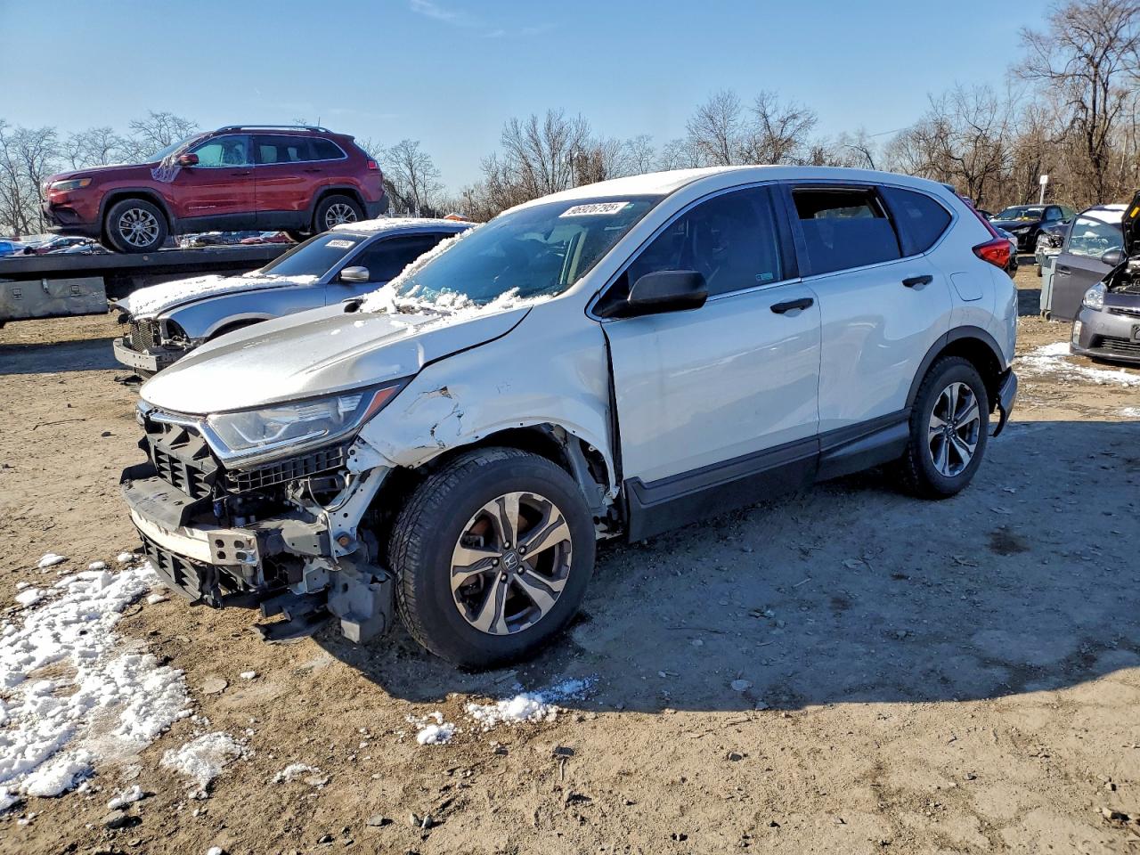 2019 Honda Crv VIN 2HKRW6H3XKH204589 photo 1