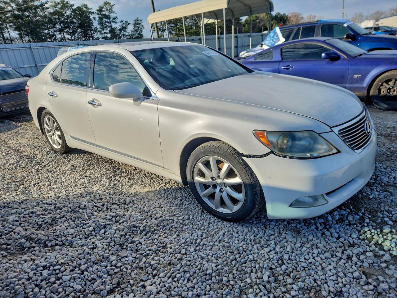 2007 Lexus Ls460 VIN JTHBL46F075040061 photo 4
