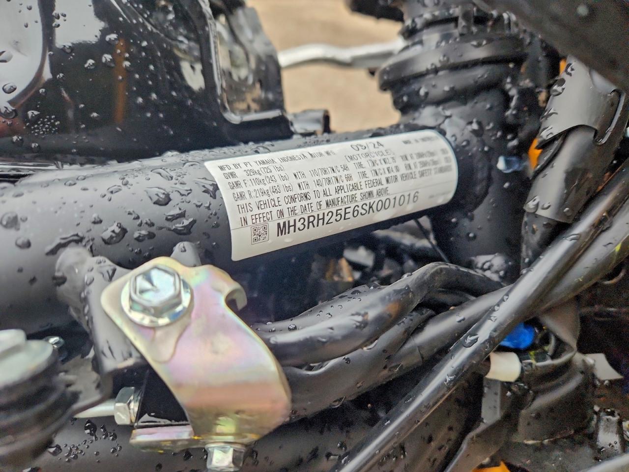 2025 Yamaha Yfz320 a VIN MH3RH25E6SK001016 photo 9