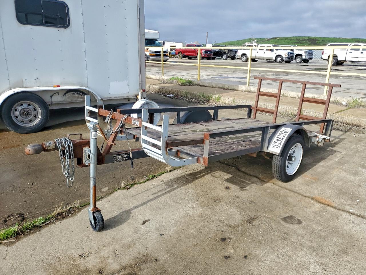 1989 TEXAS BRAGG 4X8LB UTILITY TRAILER VIN 17XFB081XK1893145 photo 3