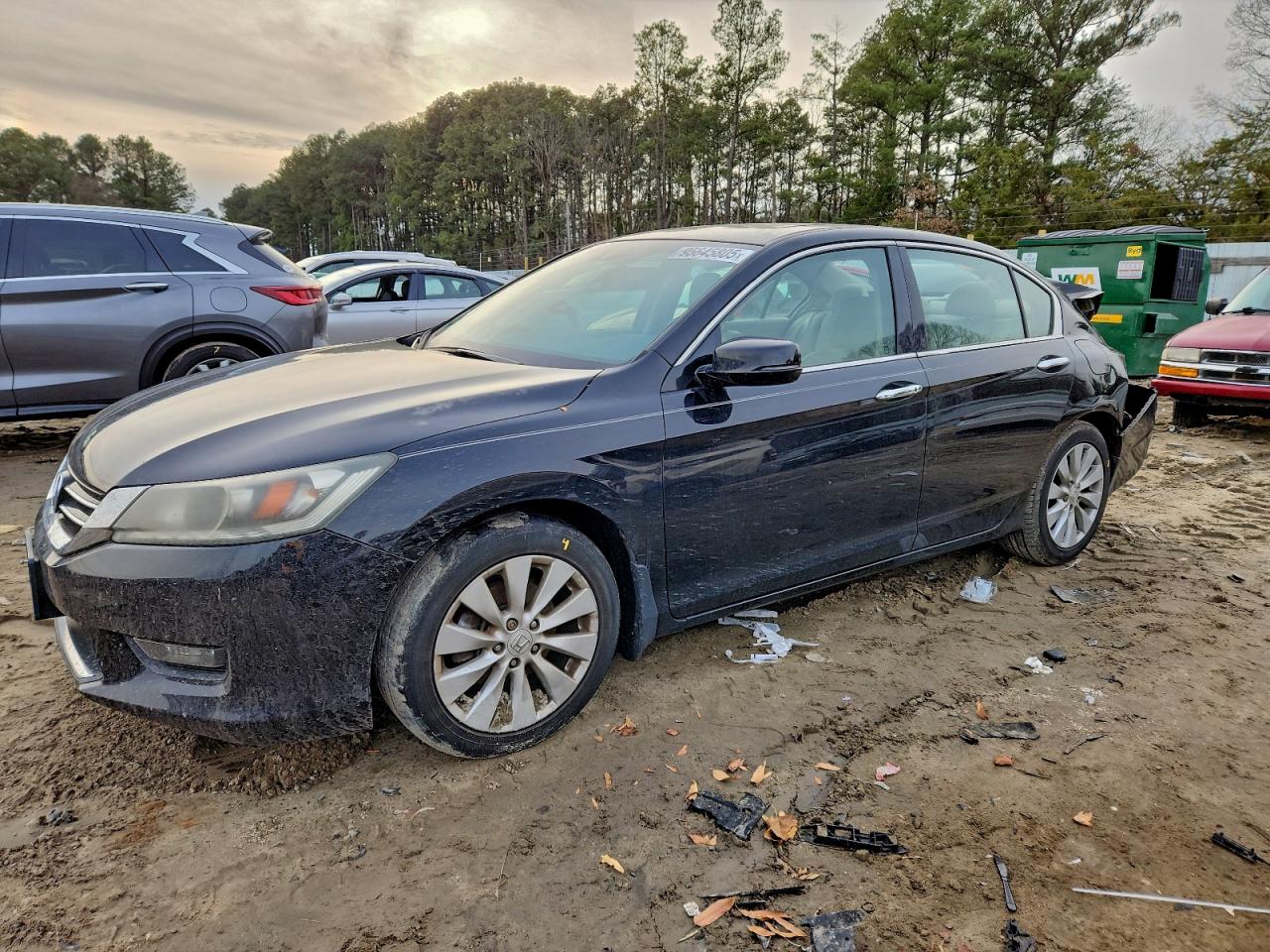 2014 Honda Accord VIN 1HGCR3F88EA021702 photo 1