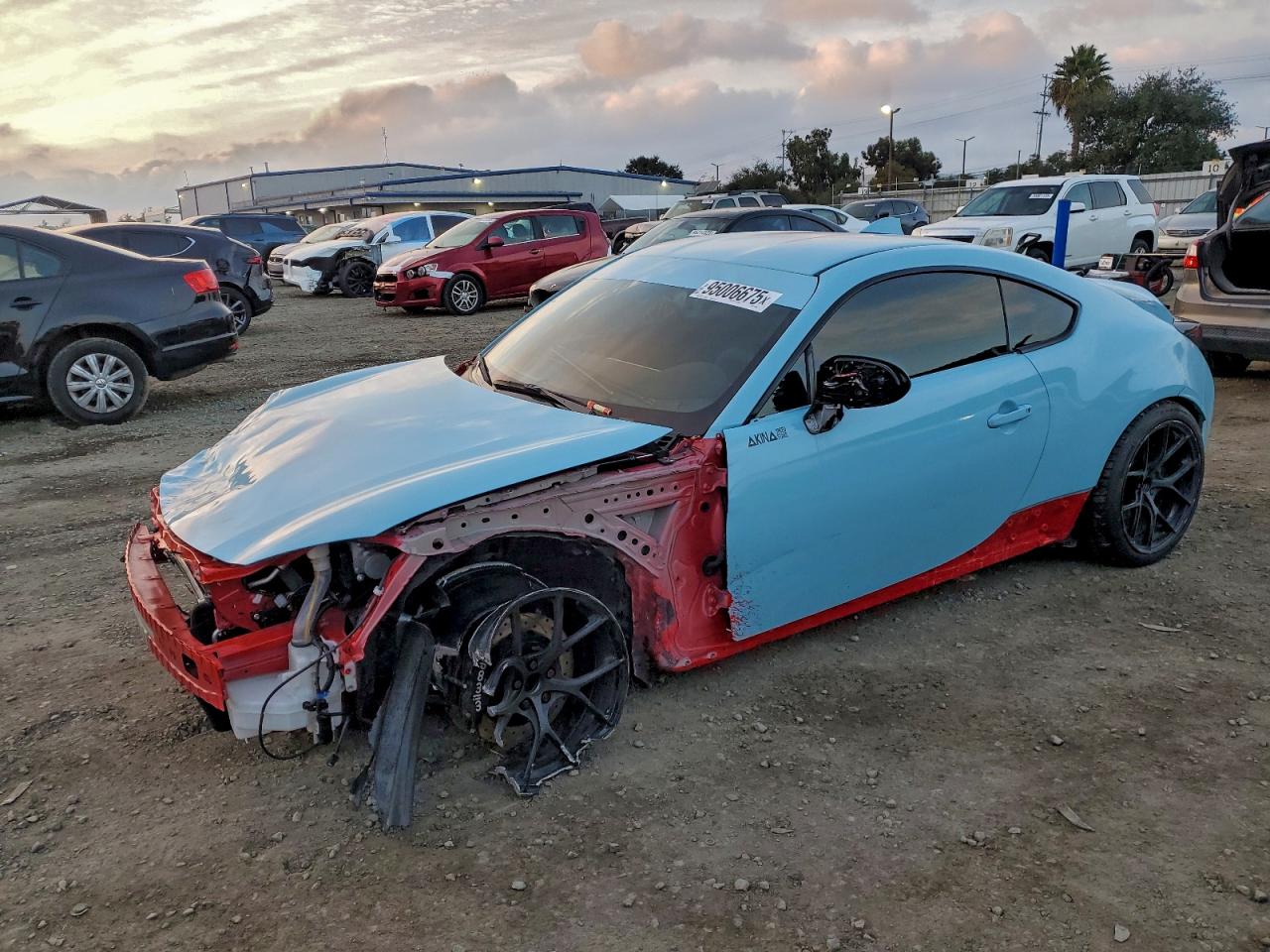 2022 Subaru Brz VIN JF1ZDBE19N9704330 photo 1