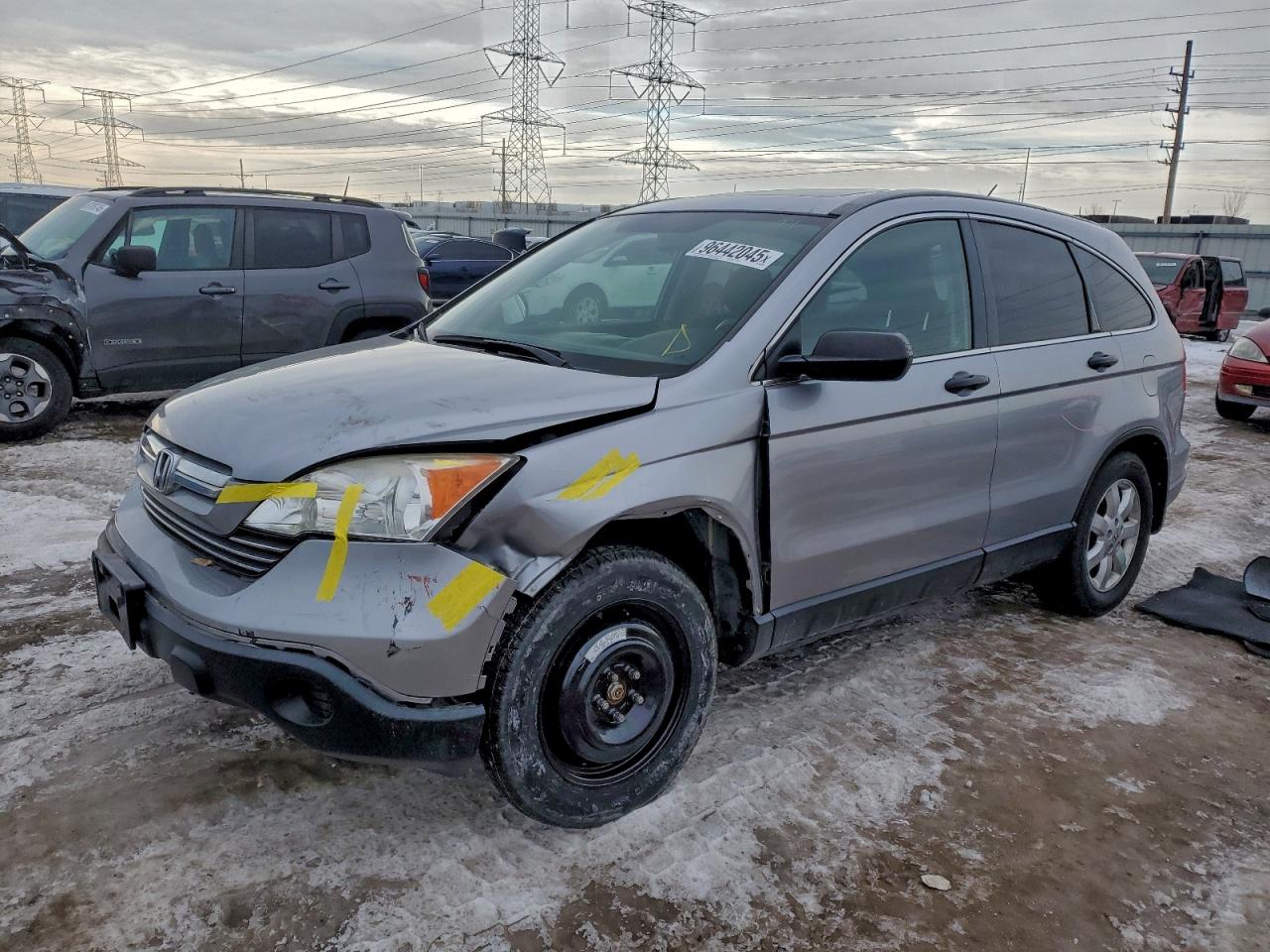 2008 Honda Crv VIN JHLRE38588C057523 photo 1