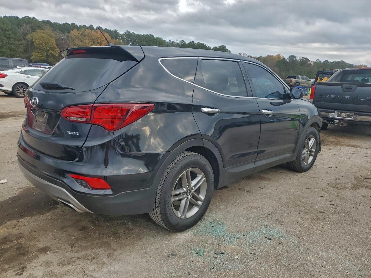2018 Hyundai Santa fe VIN 5NMZT3LB4JH052679 photo 3